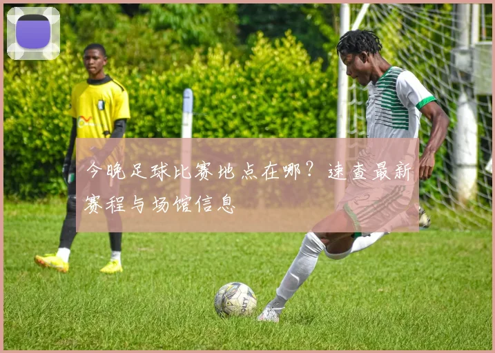 今晚足球比赛地点在哪？速查最新赛程与场馆信息